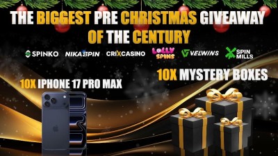 THE BIGGEST PRE CHRISTMAS GIVEAWAY 
